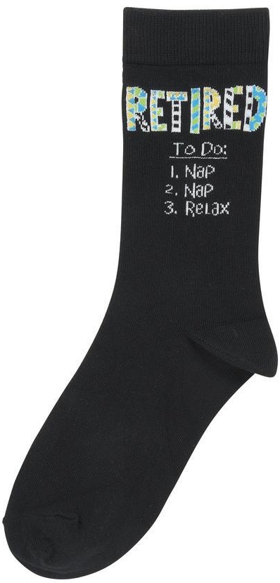 Our Name Is Mud 6010387 Retirement Retired Socks