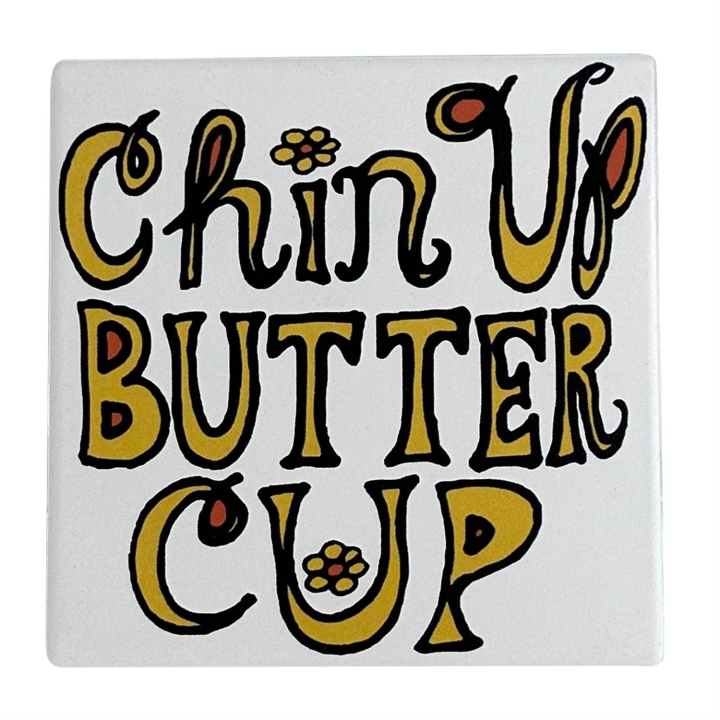 Our Name Is Mud 6013759N Chin Up Coaster Set of 4