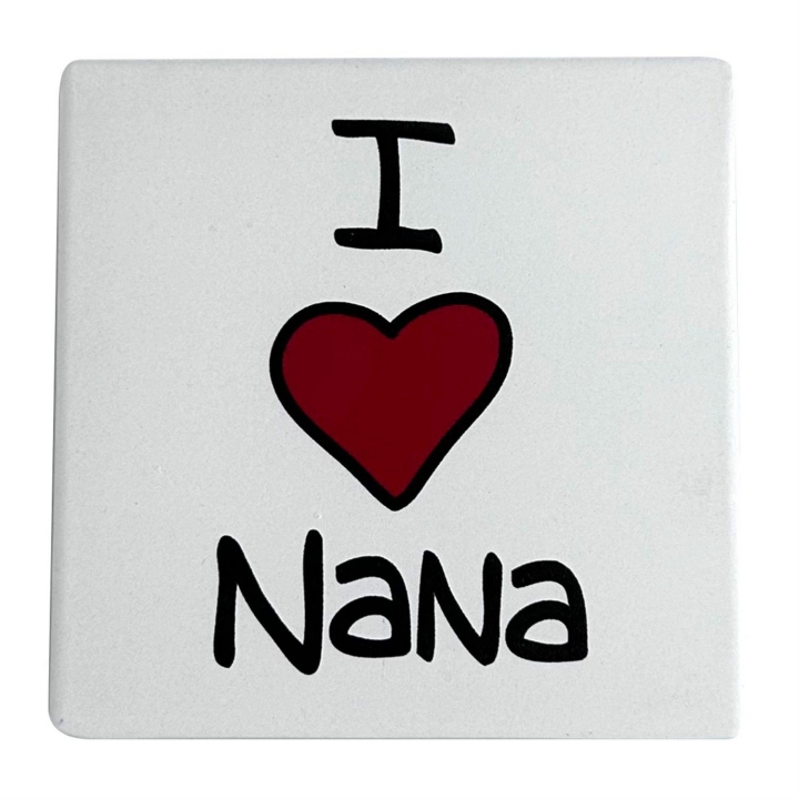 Our Name Is Mud 6013779N I Heart Nana Coaster Set of 4