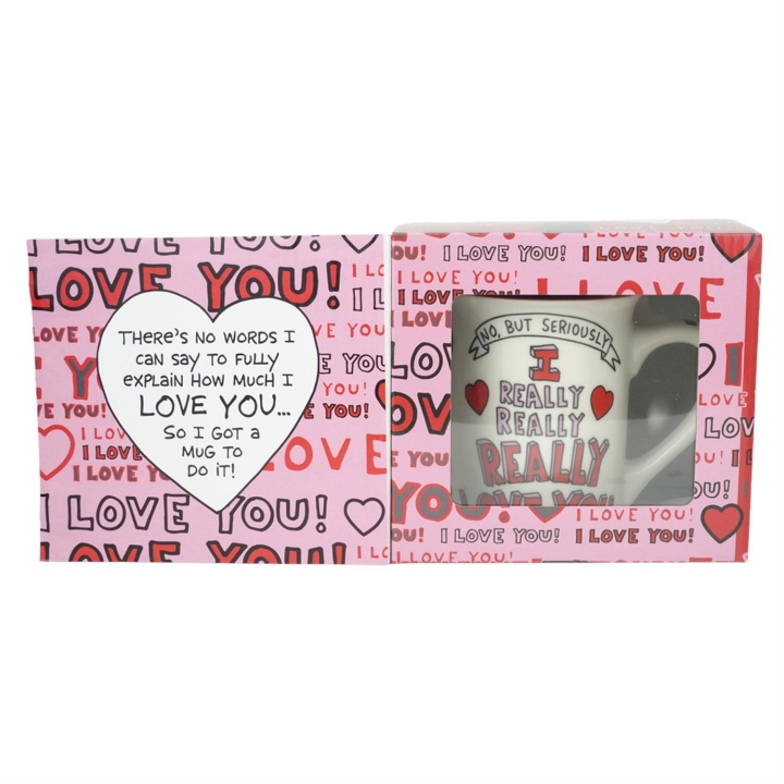 Our Name Is Mud 6017827N Greeting Card I Love You Mug