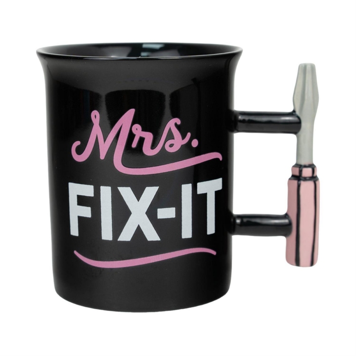 Our Name Is Mud 6017837N Mrs Fixt It Mug