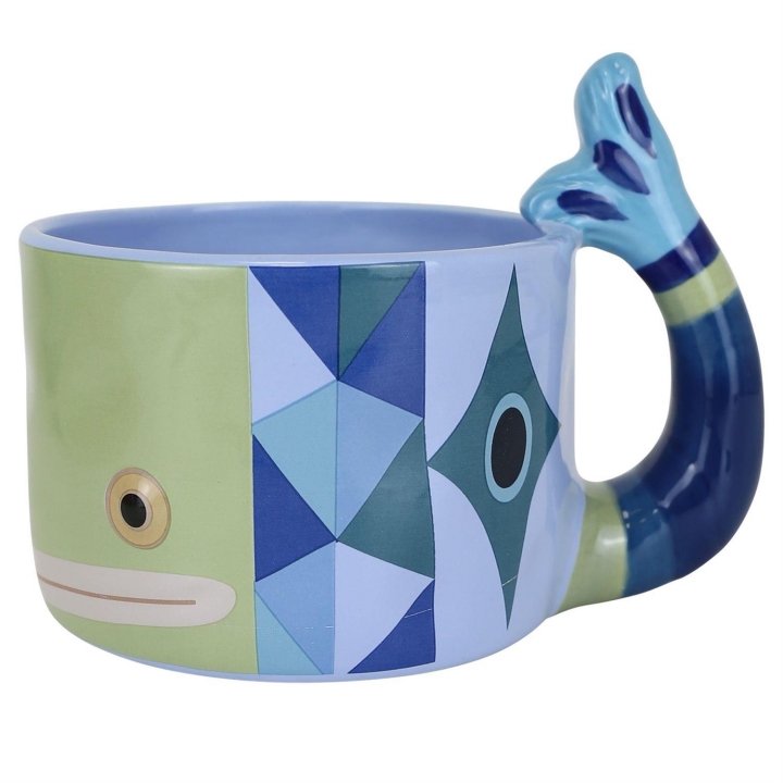 Our Name Is Mud 6018627N Whale Sculpted Mug