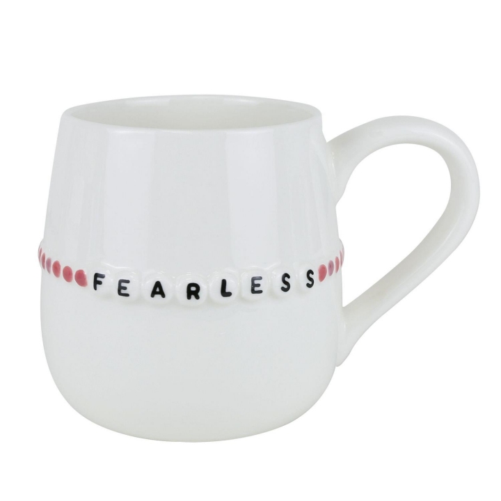 Our Name Is Mud 6018838 Sculpted Bead Fearless Mug