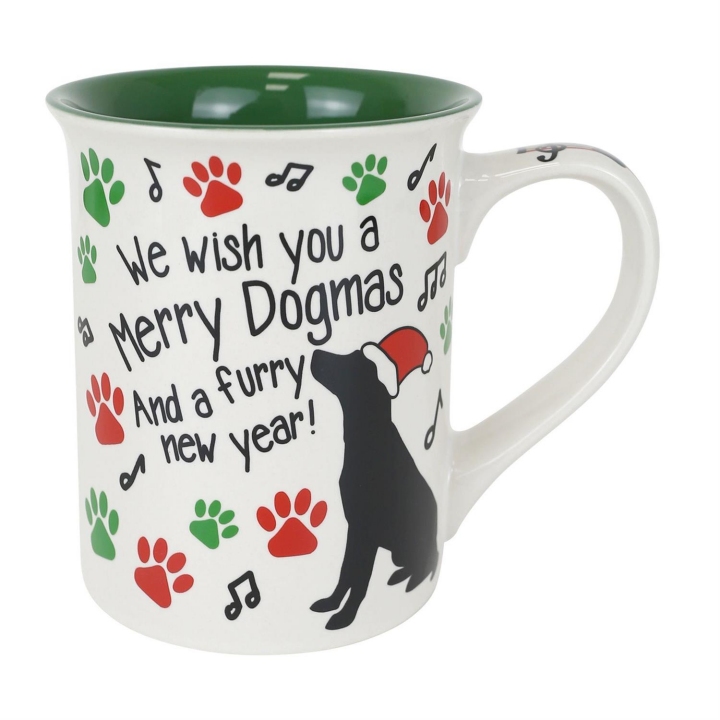 Our Name Is Mud 6018865N Merry Dogmas Mug
