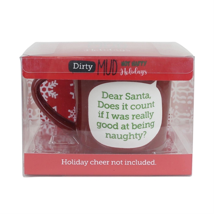 Our Name Is Mud 6018866 Naughty Santa Mug