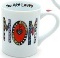 Our Name Is Mud 4024412 Mom Is Wow Mug Set of 2