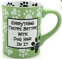 Our Name Is Mud 4026113 Dog Hair Mug Set of 2