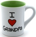 Our Name Is Mud 4026596 I Heart Grandpa Mug Set of 2