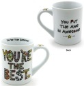 Our Name Is Mud 4029242 You Put The Awe In Awesome Mug Set of 2