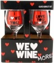 Our Name Is Mud 4050670 Wine Glass Set Love You