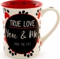 Our Name Is Mud 6000507 True Love Cat Mug