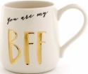 Our Name Is Mud 6000523 BFF - Etched Mug Set of 2