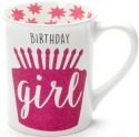 Our Name Is Mud 6001215 Birthday Girl Mug Set of 2