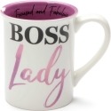 Our Name Is Mud 6001244 Boss Lady Mug Set of 2