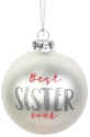 Our Name Is Mud 6005110 Glittery Sister Ornament