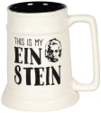 Our Name Is Mud 6005713 Einstein Beer Stein Set of 2