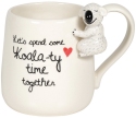 Our Name Is Mud 6005732 Sculpted Koala Mug Set of 2