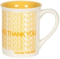 Our Name Is Mud 6006212 Thank You Mug Set of 2