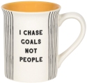 Our Name Is Mud 6006714 I Chase Goals Mug Set of 2