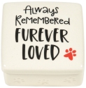Our Name Is Mud 6008013 Fur - Ever Loved Bereavement Trinketbox