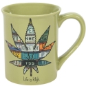 Our Name Is Mud 6008667 Life Is High Mug Set of 2