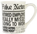 Our Name Is Mud 6008719 Fake News Retired Mug Set of 2