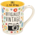 Our Name Is Mud 6009282 Officially Vintage Mug Set of 2