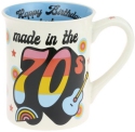 Our Name Is Mud 6010053 Made in 70s Mug Set of 2