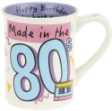 Our Name Is Mud 6010054 Made in 80s Mug Set of 2