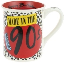 Our Name Is Mud 6010055 Made in 90s Mug Set of 2