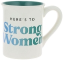 Our Name Is Mud 6010077 Strong Women Mug Set of 2