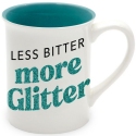 Our Name Is Mud 6010081 More Glitter Mug Set of 2