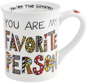 Our Name Is Mud 6010373 Favorite Person Mug Set of 2