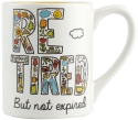 Our Name Is Mud 6010401 Simply Mud Retirement Retired Mug Set of 2
