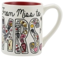Our Name Is Mud 6010403 14 Ounce Mrs Mug Set of 2