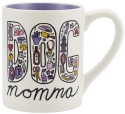 Our Name Is Mud 6010405 Dog Mom Mug 14 oz Set of 2