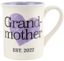 Our Name Is Mud 6010411 New Grandmother 2022 Mug Set of 2