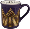 Our Name Is Mud 6011198 Rhinestone Queen Mug Set of 2