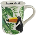 Our Name Is Mud 6011209 Sculpted Toucan Mug Set of 2