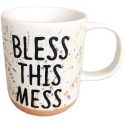 Our Name Is Mud 6012058 Bless This Mess Mug Set of 2