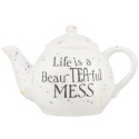 Our Name Is Mud 6012062 Life Is Beautiful Teapot