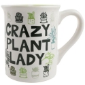 Our Name Is Mud 6012091 Mug Crazy Plant Lady Mug Set of 2