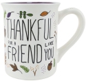Our Name Is Mud 6012547 Thankful For Friend Mug Set of 2