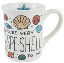 Our Name Is Mud 6012550 Very Spe-shell To Me Mug Set of 2