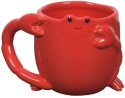 Our Name Is Mud 6012551 Sculpted Crab Mug Set of 2