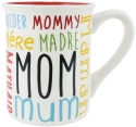 Our Name Is Mud 6012556 Mom Languages Mug Set of 2