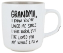 Our Name Is Mud 6012614 Grandma 14 Ounce Mug Set of 2