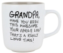 Our Name Is Mud 6012615N Grandpa 14 Ounce Mug Set of 2