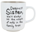 Our Name Is Mud 6012619N Sister 14 Ounce Mug Set of 2