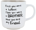 Our Name Is Mud 6012620 Brother 14 Ounce Mug Set of 2